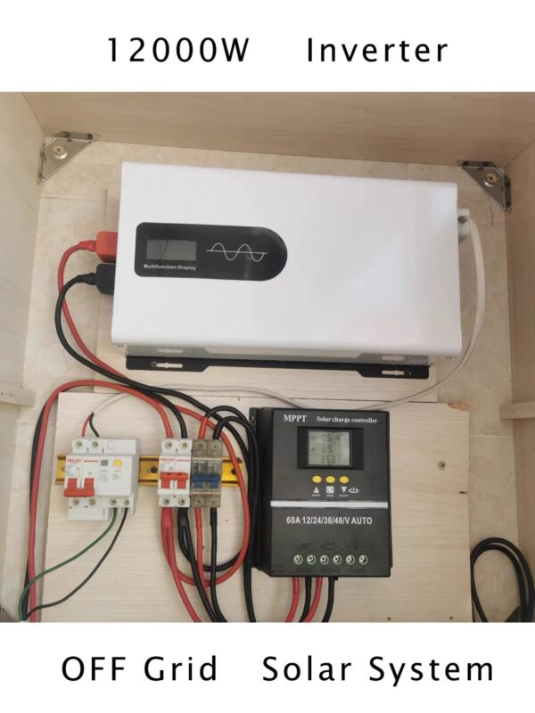 12000W 10KW 8KW Inverter Pure Sine Wave 12V/24V/36V/48V/60V/72V/96V DC to AC Solar Converter Car Solar Inverter RV Vehicle Inver - Image 5