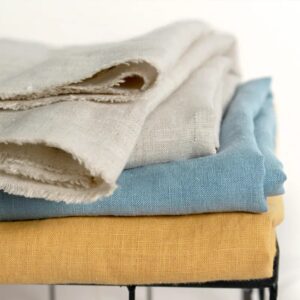 2 Meters 100% Hemp Fabric Super Width 280 Cm For Bedding Sheets 110 Inches Gray Blue Yellow Pink Colors Sample Testing