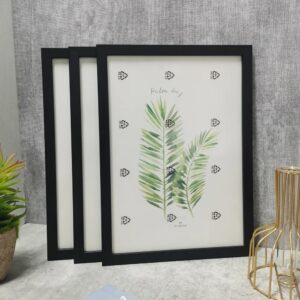 3Pcs/Set Wooden Photo Frame For Wall Hanging 10X15 15X20 A4 Wood Picture Frame Stand For Pictures Photo Decor Commemorative Gift