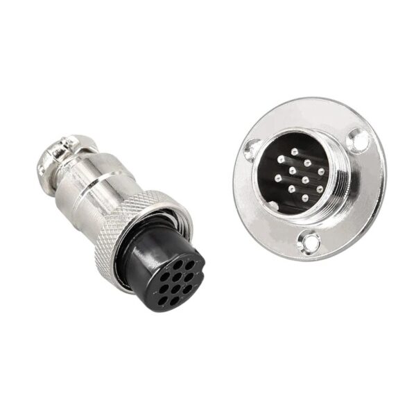5/10 Sets GX12 GX16 GX20 Flange Butting Type 2/3/4/5/6/7/8/9/10/12/14/15 Pin Male&Femal Aviation Plug &Socket Connectors Copper - Image 4