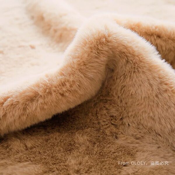Bear rug super soft carpet Modern Living room bedroom Antiskid mat Fluffy Floor Carpets Decor Rugs white brown children doormat - Image 2