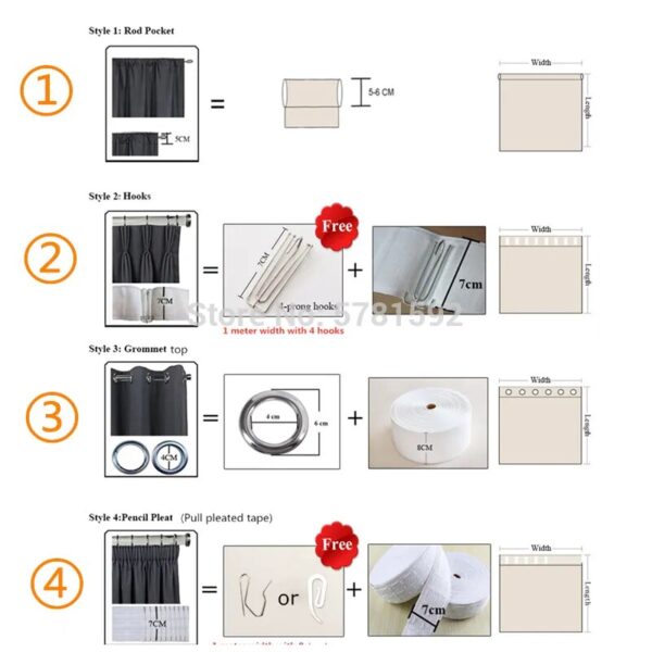 Black Gray Linen Sheer Curtains Gradient Semi Voile Drapes Grommet Top Window Curtains for Bedroom Living Room 52 X 84 Inches - Image 6