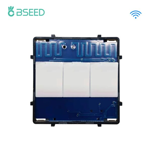 Bseed EU Russia Standard Base Of Single Live Tuya Wifi Touch Switch DIY1 Gang 2 Gang 3 Gang Control Switch Without Glass Panel - Image 4