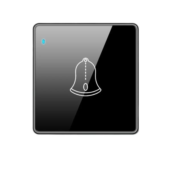 CE Certified Black Glass Electrical Wall Switches Dimmer Curtain Fan Speed Doorbell Fuse Air Condition Water Heater Switch UK - Image 5