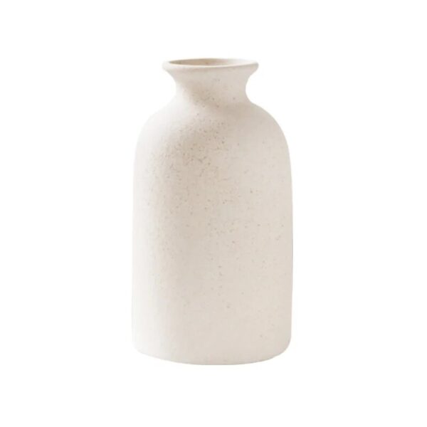 Ceramic Vases Simple Retro Frosted Ceramic Decoration Creative Nordic Home Decor Furnishings Retro Pastoral Flower Vase Crafts - Image 6