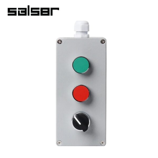 DIY Metal Push Button Control Box Explosion-proof Junction Waterproof Boxed Emergency Start Reset Electric - Image 5