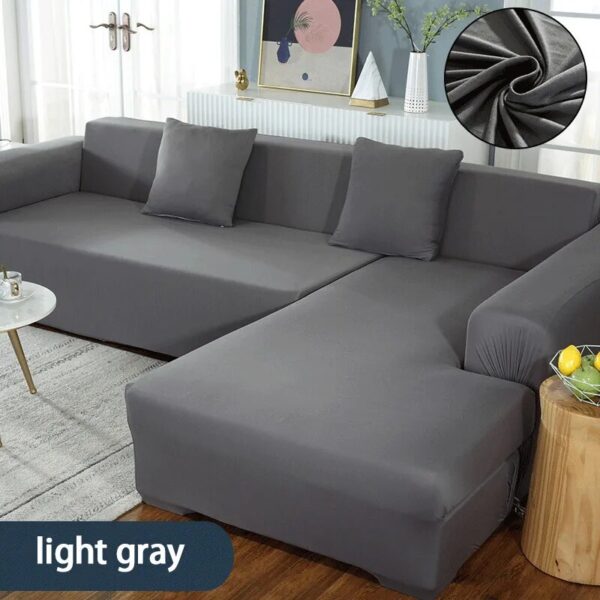 Elastic Plain Solid Sofa Cover Stretch Tight Wrap All-inclusive Sofa Cover for Living Room funda sofa Couch Cover ArmChair Cover