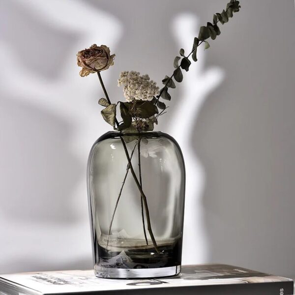 European style simple vase creative INS glass flower living room dining table flower vase crafts - Image 2