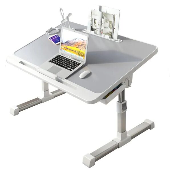 Foldable Lift Bed Small Table Home Study Desk Simple Bedroom Computer Bay Window Dormitory Student Small Table - Image 5