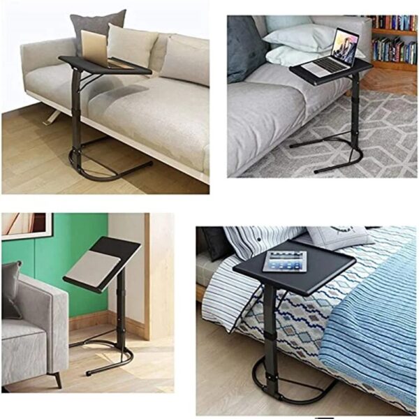 Folding Laptop Desk Side Table Bed Height Adjustable Sofa Tables Tilt Couch Table Removable and Portable Desk for PC Office Desk - Image 6