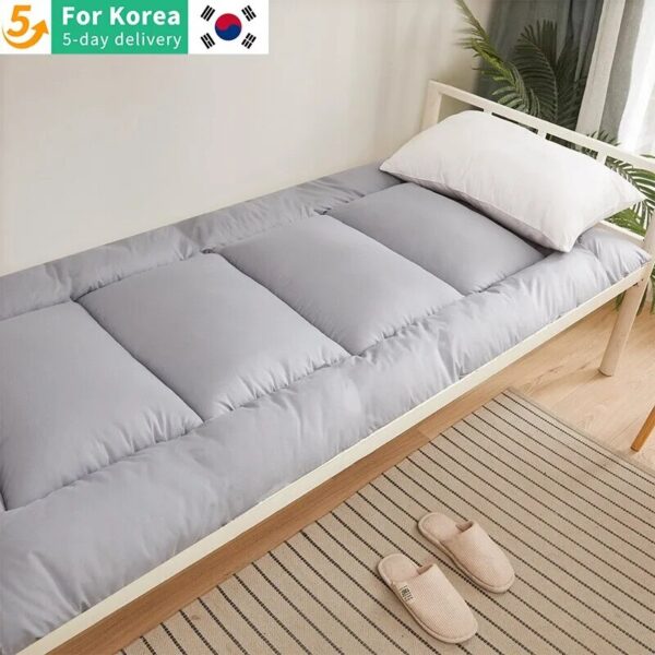 Folding Mattress for Bed Soft Bed Mattress Topper Single Double Cushion Skin-Friendly and Breathable