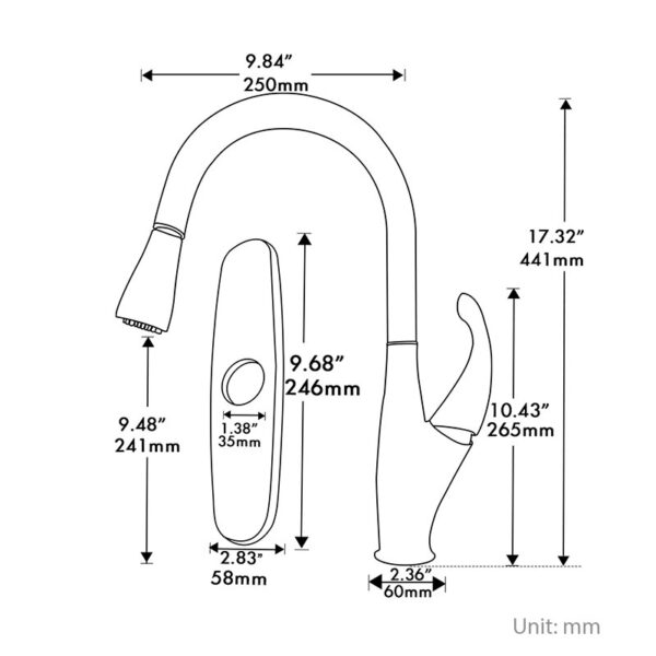 Frap Black Kitchen Faucet Cold Hot Water Mixer Crane Tap Sprayer Stream Rotation Sink Tapware Wash For Kitchen Pull Out - Image 2