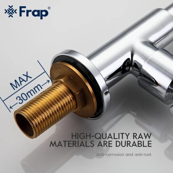 Frap Stainless Steel Kitchen Faucets Rotatable Single Cold Water Sink Tap for Kitchen torneira gourmet de cozinha - Image 4