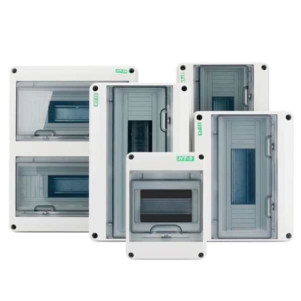 HT-2/5/8/12/15/18/24 Series Indoor Outdoor Waterproof Dustproof Electrical Distribution Boxes Panel Installation Junction Box - Image 5