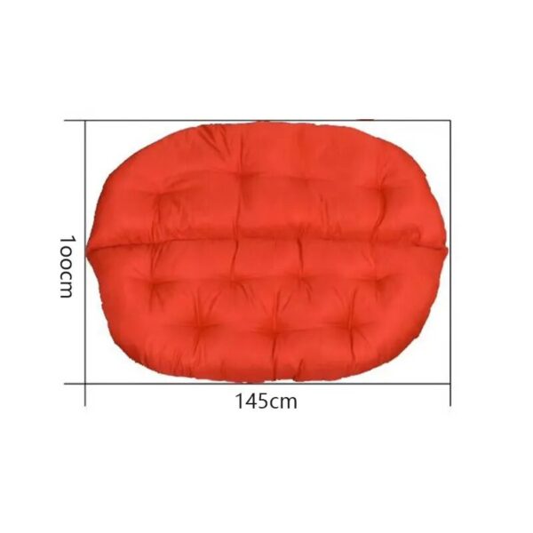 Hanging Basket Cushion Cover Thickened Soft Rebound Breathable Non Deformable Cradle Vine Chair Egg Chair Swing Cushion Cover - Image 5