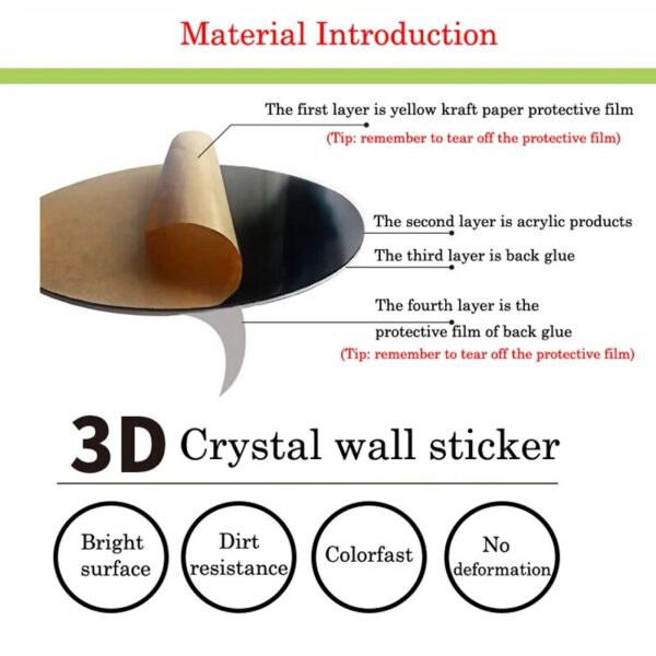 Hexagon 3D Mirror Wall stickers Living room Bedroom Creative Self adhesive decoration Honey comb Waterproof Stickers Home decor - Image 6