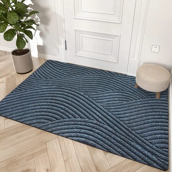 Home Scrape Door Mats Outdoor Indoor Dirt Trapper Mat Dustproof Non Slip Doorway Doormat for Entrance Front Door Floor Mat Entry - Image 2