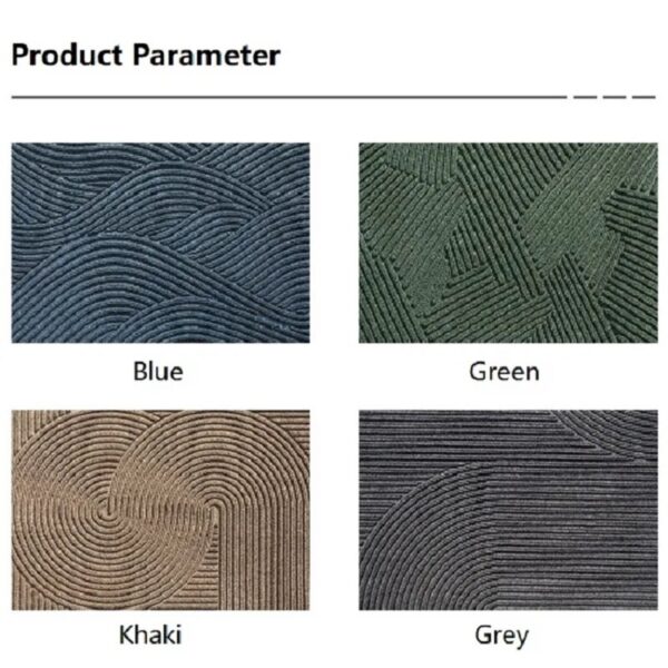 Home Scrape Door Mats Outdoor Indoor Dirt Trapper Mat Dustproof Non Slip Doorway Doormat for Entrance Front Door Floor Mat Entry - Image 4