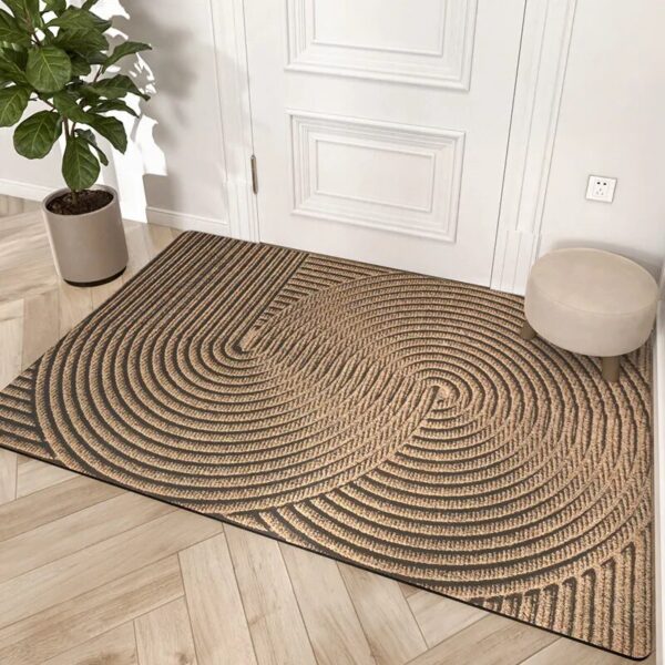 Home Scrape Door Mats Outdoor Indoor Dirt Trapper Mat Dustproof Non Slip Doorway Doormat for Entrance Front Door Floor Mat Entry