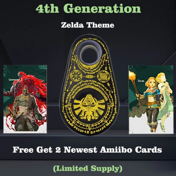 Kingdom Tears Bluetooth Amiibo Card Link Smart Buckle NFC Swipe Assistant for NS Games - Image 2