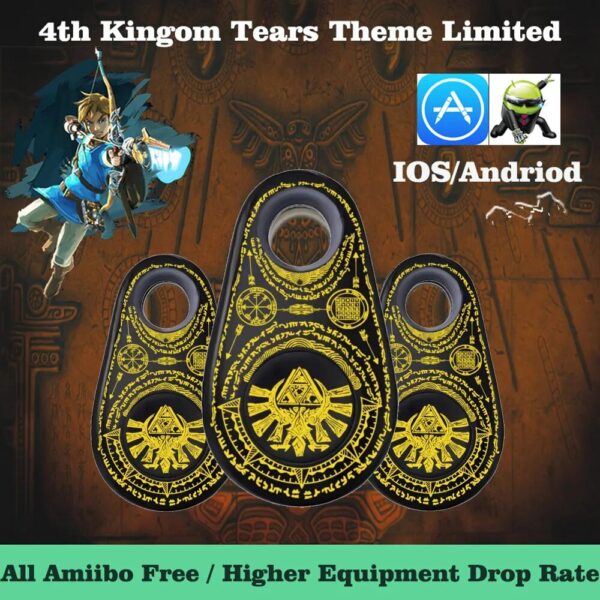Kingdom Tears Bluetooth Amiibo Card Link Smart Buckle NFC Swipe Assistant for NS Games - Image 3