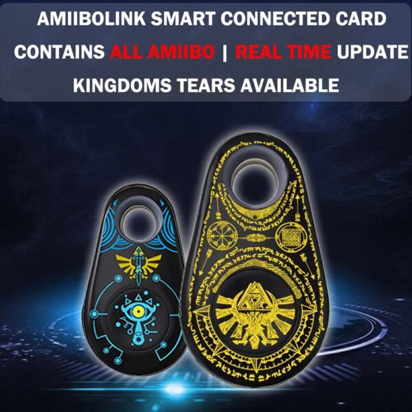 Kingdom Tears Bluetooth Amiibo Card Link Smart Buckle NFC Swipe Assistant for NS Games - Image 5