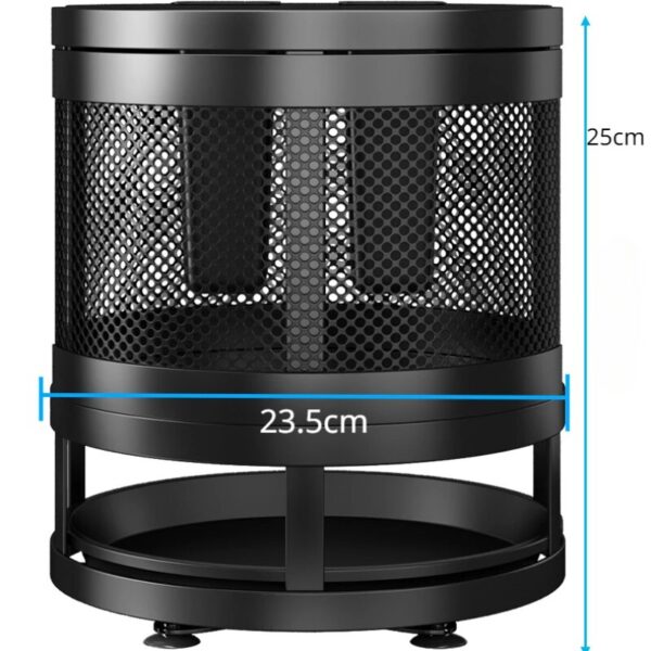 Kitchen Countertop Household 360 Degree Rotating Knife Rack Shelf Kitchen Knife Holder Multifunctional Storage - Image 5