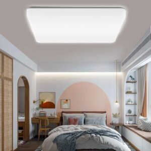 LED Ceiling Lamp KitchenPanel Modern APP Smart Dimming Ceil Lustre Room Chandelier Fixture Home Decorative Square Ceiling Light