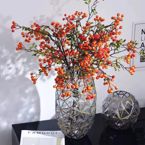 Light Luxury Nordic Glass Vase Living Room Decoration Flowers Arrangement Creative Flower Vase Home Decoration Accessories - Image 2