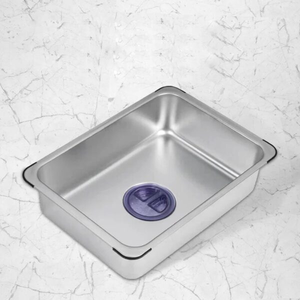 Metal Multi-purpose Dish Tub for Sink Stainless Steel basin within Washing-up Bowl Wash Bucket Basket Kitchen - Image 4