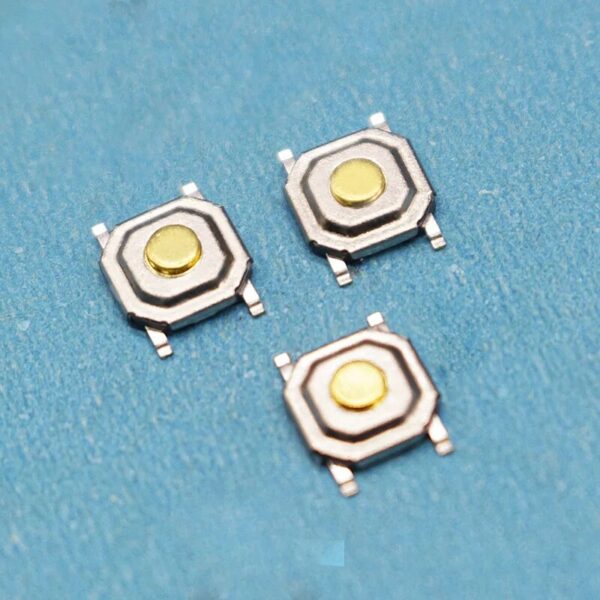 Micro Switch 20/50/100/200pcs SMT 4*4*H1.5/1.6/1.7/1.8/1.9/2.0/2.5/3.0mm Momentary Metal Tact Push Button Switch SMT 4PIN Limit - Image 4