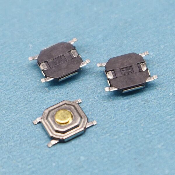 Micro Switch 20/50/100/200pcs SMT 4*4*H1.5/1.6/1.7/1.8/1.9/2.0/2.5/3.0mm Momentary Metal Tact Push Button Switch SMT 4PIN Limit - Image 5