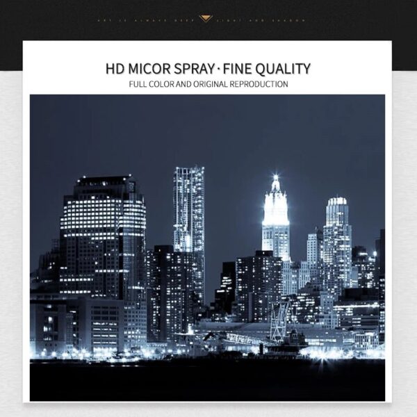 Modern Beautiful City Night Landscape Luxury Art Canvas Painting Wall Art Poster for Living Room Bedside Decoration Paintings - Image 5