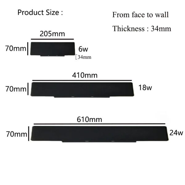 Modern LED Outdoor Waterproof Wall Lamps Up and Down Aluminum LED Wall Lights Garden porch Wall Scorce Wall Lighting Fixtures - Image 2