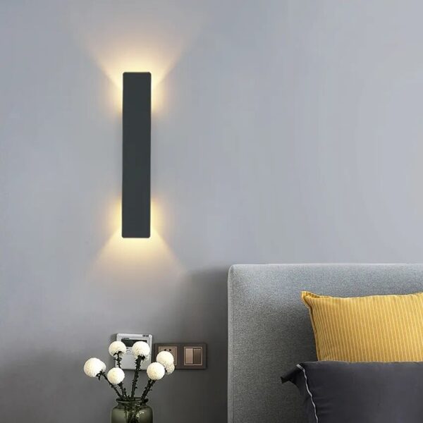 Modern LED Outdoor Waterproof Wall Lamps Up and Down Aluminum LED Wall Lights Garden porch Wall Scorce Wall Lighting Fixtures - Image 4