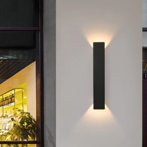 Modern LED Outdoor Waterproof Wall Lamps Up and Down Aluminum LED Wall Lights Garden porch Wall Scorce Wall Lighting Fixtures