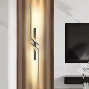 Modern Led Wall Lamp Long Strip Wall Light Tv Background Decorative Indoor Lighting For Bedroom Living Room Home Fixture