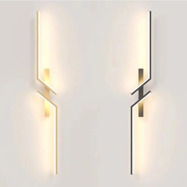 Modern Led Wall Lamp Long Strip Wall Light Tv Background Decorative Indoor Lighting For Bedroom Living Room Home Fixture - Image 6