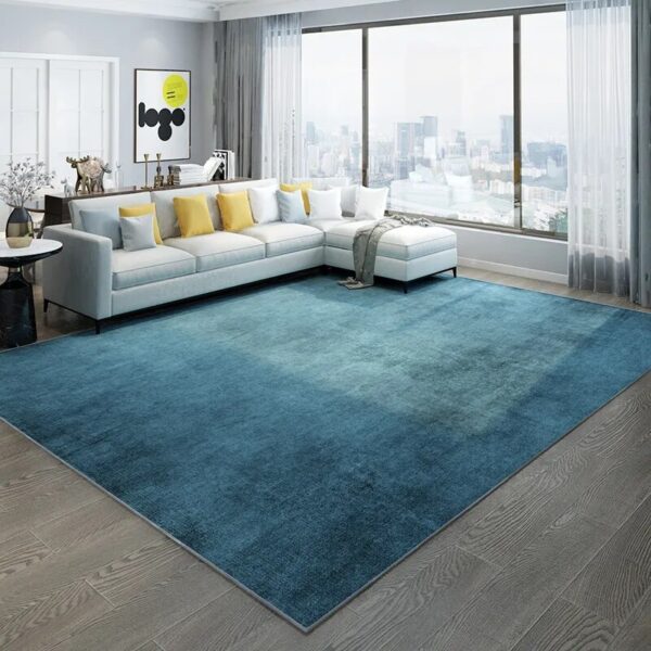 Modern Minimalist Solid Color Carpet Living Room Large Area Carpets Bedroom Decoration Rug Hotel Commercial Rugs Non-slip Mat - Image 3