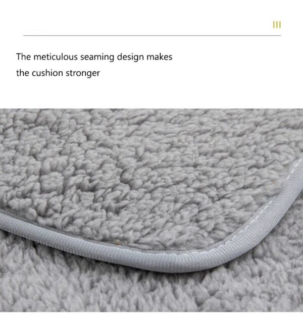 Modern Solid Color Winter Lamb Wool Sofa Towel Thicken Plush Soft And Smooth Sofa Covers For Living Room Anti-slip Couch Cover - Image 3