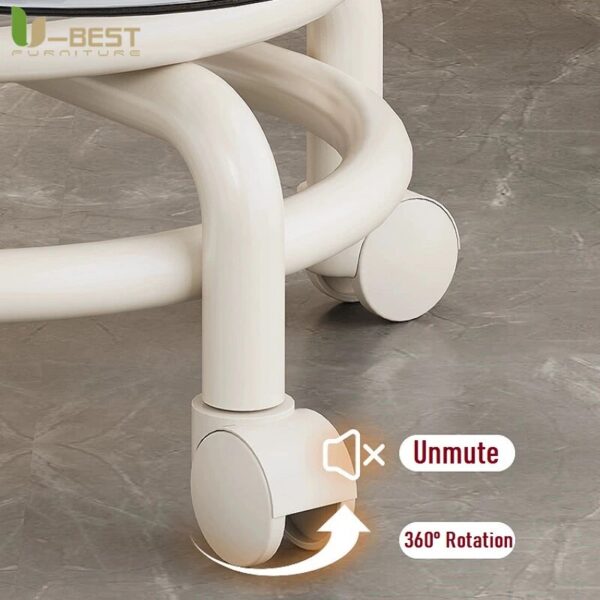 NEW Style Internet Celebrity Living Room Acrylic Chairs Multi-functional Low Stool Home Life Work Aid Chair Lazy Chair Furniture - Image 4