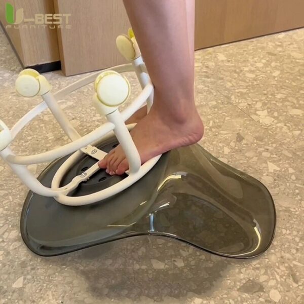 NEW Style Internet Celebrity Living Room Acrylic Chairs Multi-functional Low Stool Home Life Work Aid Chair Lazy Chair Furniture - Image 5