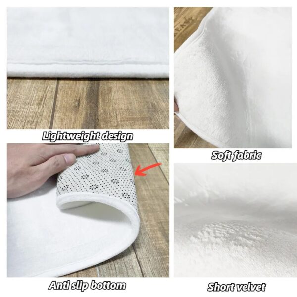 Nordic Minimalism Large Living Room Carpet 160x230cm Household Floor Mats Sofa Coffee Table Rugs Bedroom Room Decoration Carpets - Image 2