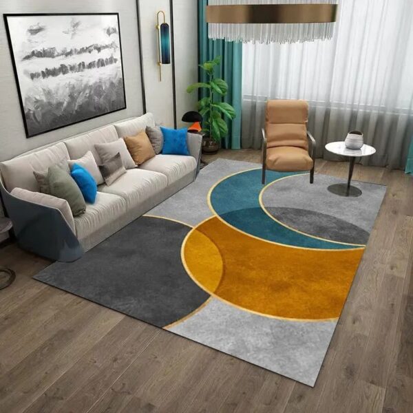 Nordic Minimalism Large Living Room Carpet 160x230cm Household Floor Mats Sofa Coffee Table Rugs Bedroom Room Decoration Carpets - Image 3