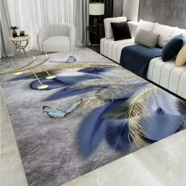 Nordic Minimalism Large Living Room Carpet 160x230cm Household Floor Mats Sofa Coffee Table Rugs Bedroom Room Decoration Carpets - Image 4