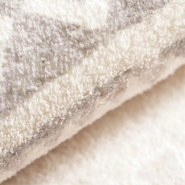 Nordic Persian Wabisabi Style Largearea Livingroom Decorative Carpet Thickened Soft Bedroom Carpets Striped Nonslip Washable Rug - Image 5