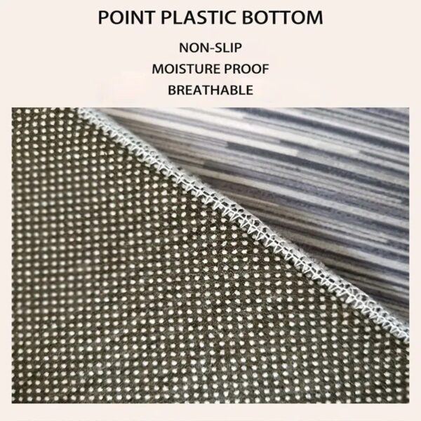 Nordic Simple Round Carpets Modern Living Room Sofa Coffee Tables Rug Light Luxury Style Bedroom Carpet Study Balcony Aisle Rugs - Image 6