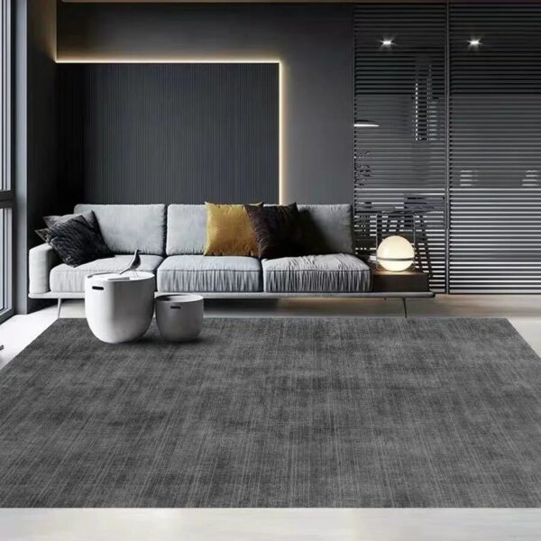 Nordic Style Solid Color Living Room Large Area Carpet Modern Bedroom Bedside Rug High Quality Coffee Table Sofa Floor Mats - Image 2
