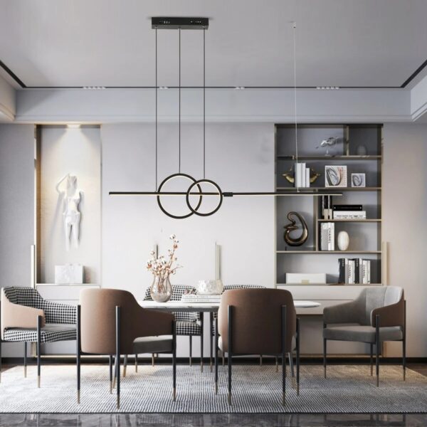 Nordic lamp Simple led Pendant Lights for Kitchen Dining Room Hanging Pendant Lamps bedroom Decoration Indoor Lighting Fixture - Image 4