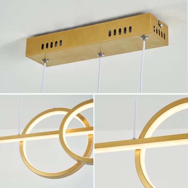 Nordic lamp Simple led Pendant Lights for Kitchen Dining Room Hanging Pendant Lamps bedroom Decoration Indoor Lighting Fixture - Image 6
